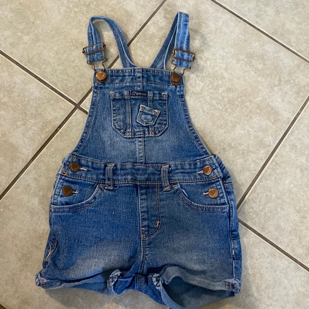 Kids overall shorts